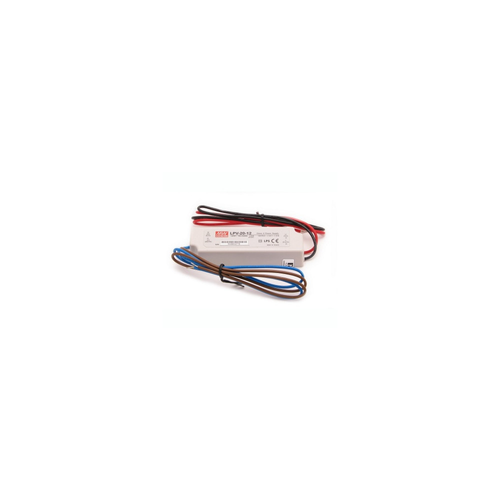 Impulsinis maitinimo šaltinis LED 12V 1.67A, IP67, MEAN WELL