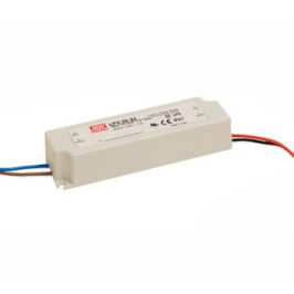 Impulsinis maitinimo šaltinis LED 24V 1.5A, IP67, MEAN WELL