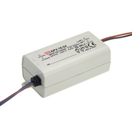Impulsinis maitinimo šaltinis LED 24V 0.67A, MEAN WELL