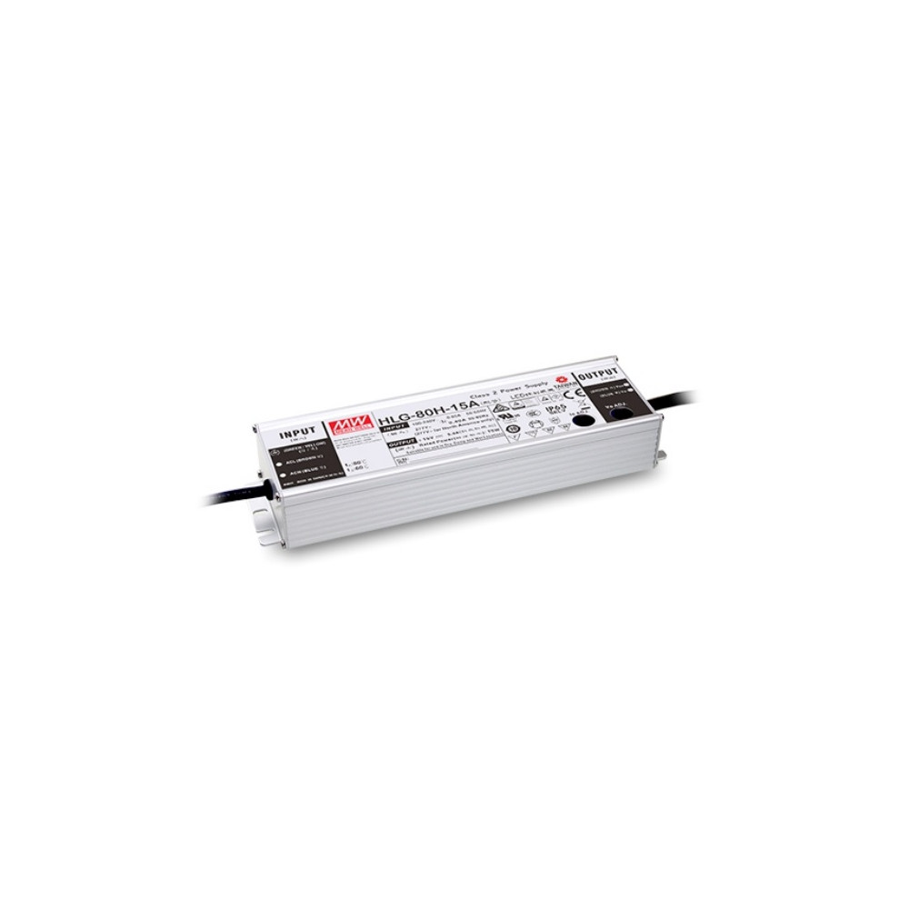 Impulsinis maitinimo šaltinis LED 48V 1.7A, reguliuojamas, PFC, IP65,MEAN WELL