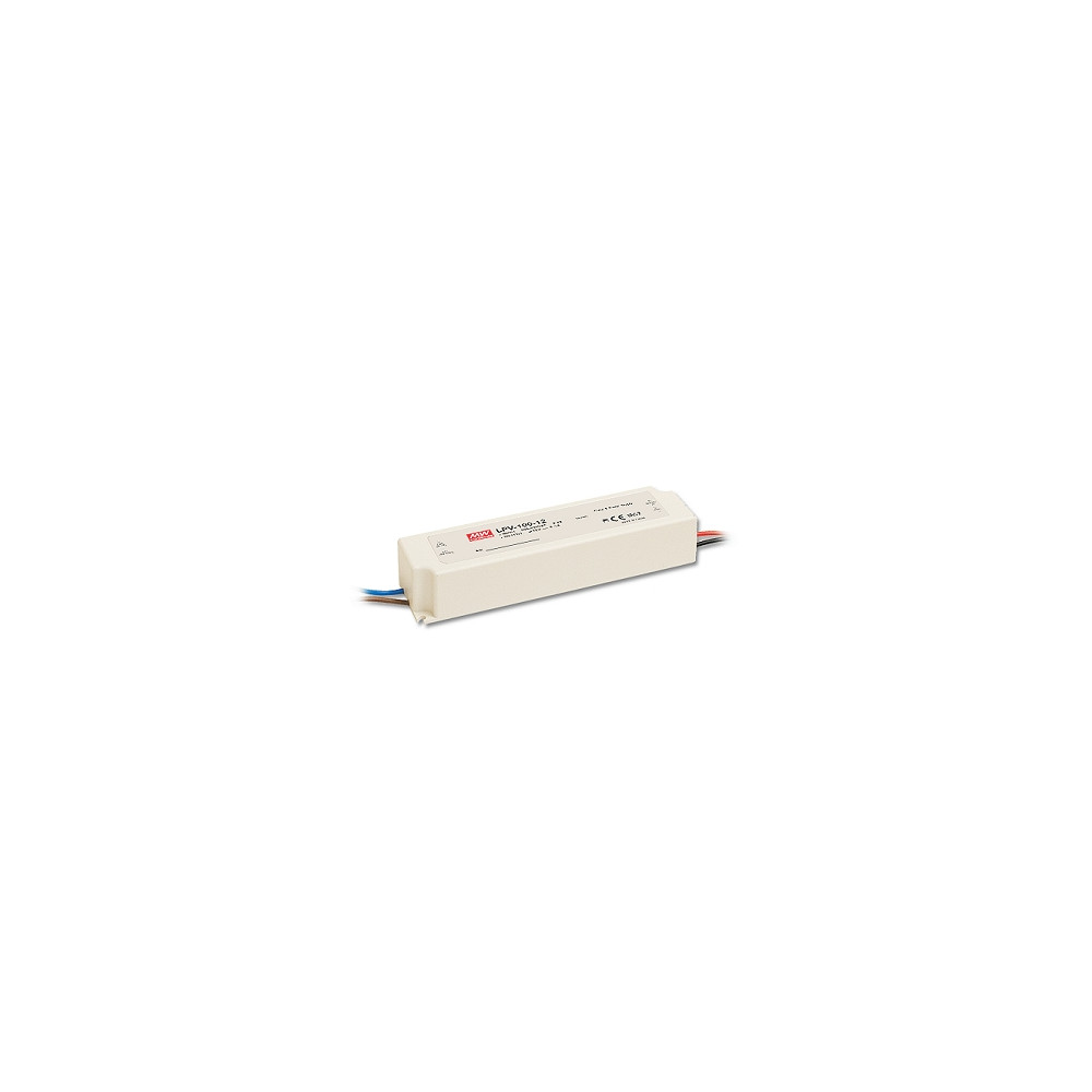 Impulsinis maitinimo šaltinis LED 24V 4.2A, IP67, MEAN WELL