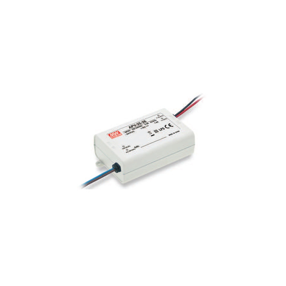 Impulsinis maitinimo šaltinis LED 12V 3A, MEAN WELL