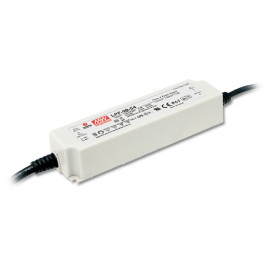 Impulsinis maitinimo šaltinis LED 24V 2.5A, valdomas, PFC, IP67, MEAN WELL