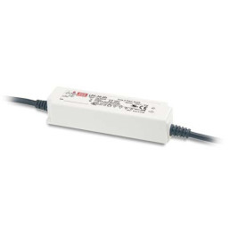 Impulsinis maitinimo šaltinis LED 24V 0.67A, valdomas, PFC, IP30,MEAN WELL