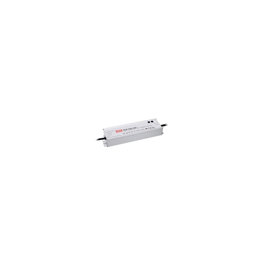 Impulsinis maitinimo šaltinis LED 24V 4A, valdomas, PFC, IP67, MEAN WELL