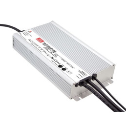 Impulsinis maitinimo šaltinis LED 12V 40A, valdomas, PFC, IP67, MEAN WELL