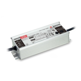 Impulsinis maitinimo šaltinis LED 24V 2.5A, valdomas, PFC, IP67, MEAN WELL