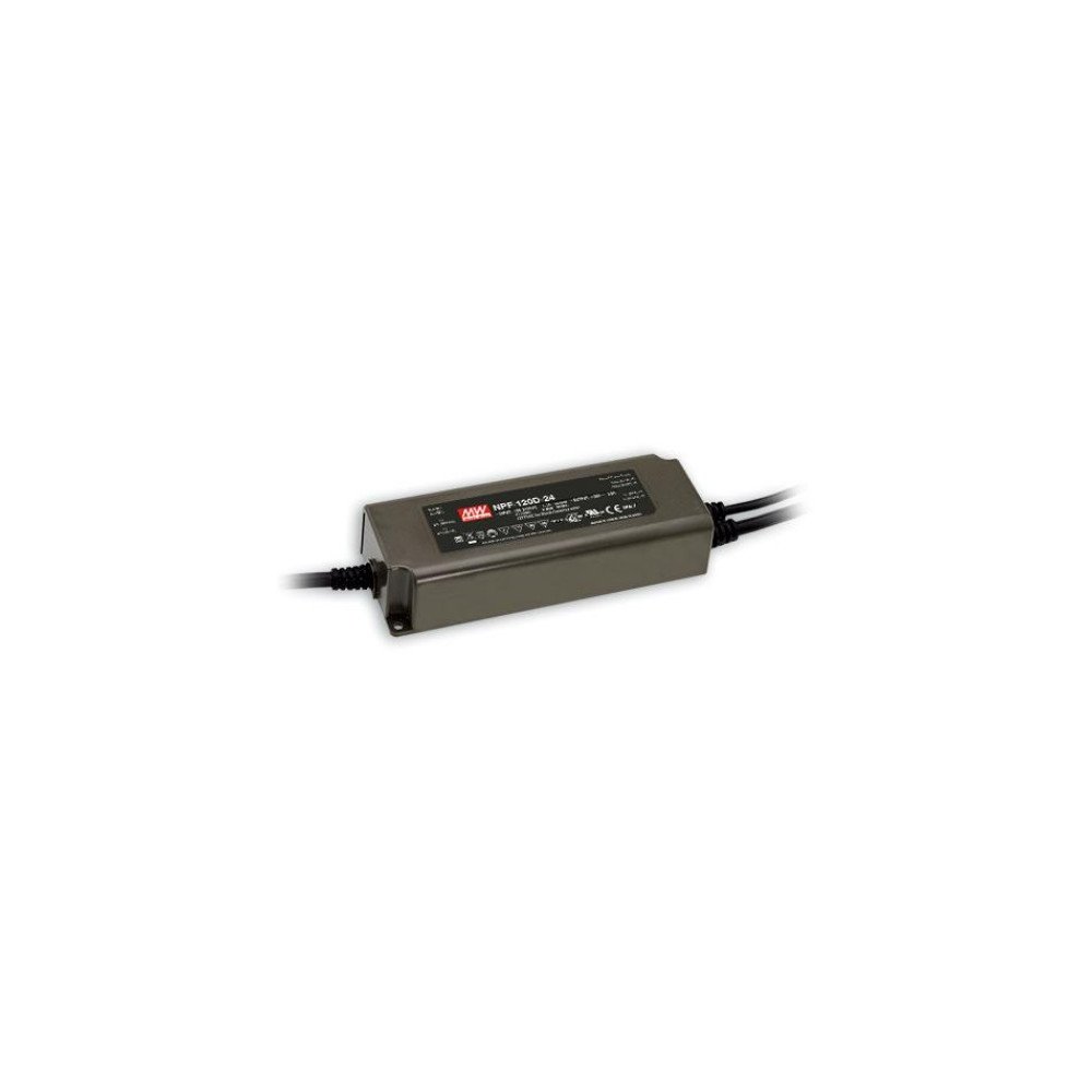 Impulsinis maitinimo šaltinis LED 54V 2.3A, valdomas, PFC, IP67, MEAN WELL