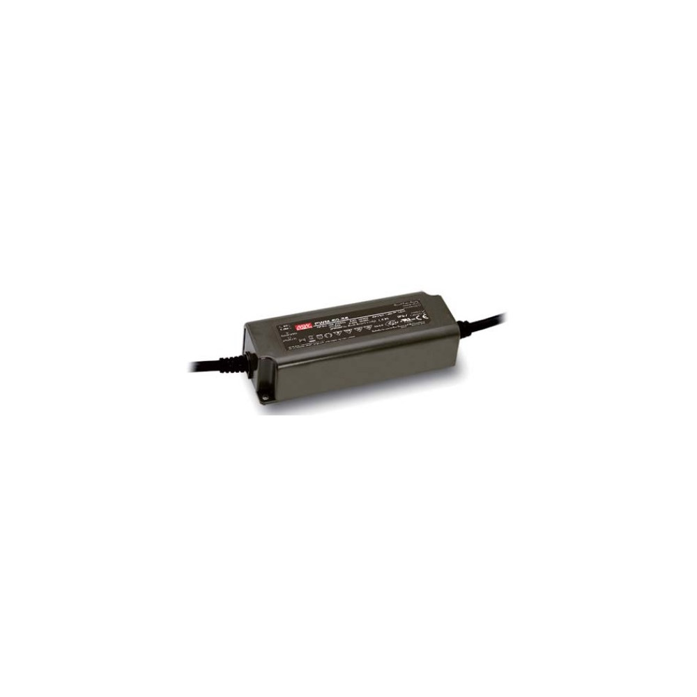 Impulsinis maitinimo šaltinis LED 12V 5A, valdomas, PFC, IP67, MEAN WELL