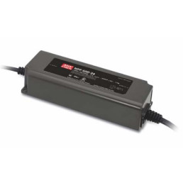 Impulsinis maitinimo šaltinis LED 12V 5A, PFC, IP67, MEAN WELL