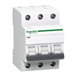 Automatinis jungiklis K60N. 3P, 40A, Kreivė C, 6kA
