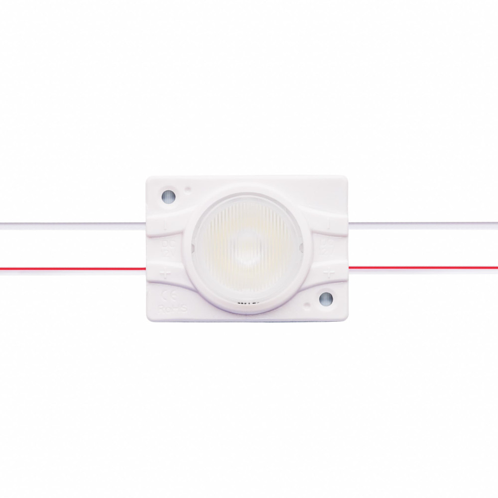 LED modulis 12V, 2W, 195lm, 12/ 56°, 6500K, IP67, šoniniam pašvietimui, LEMLUX