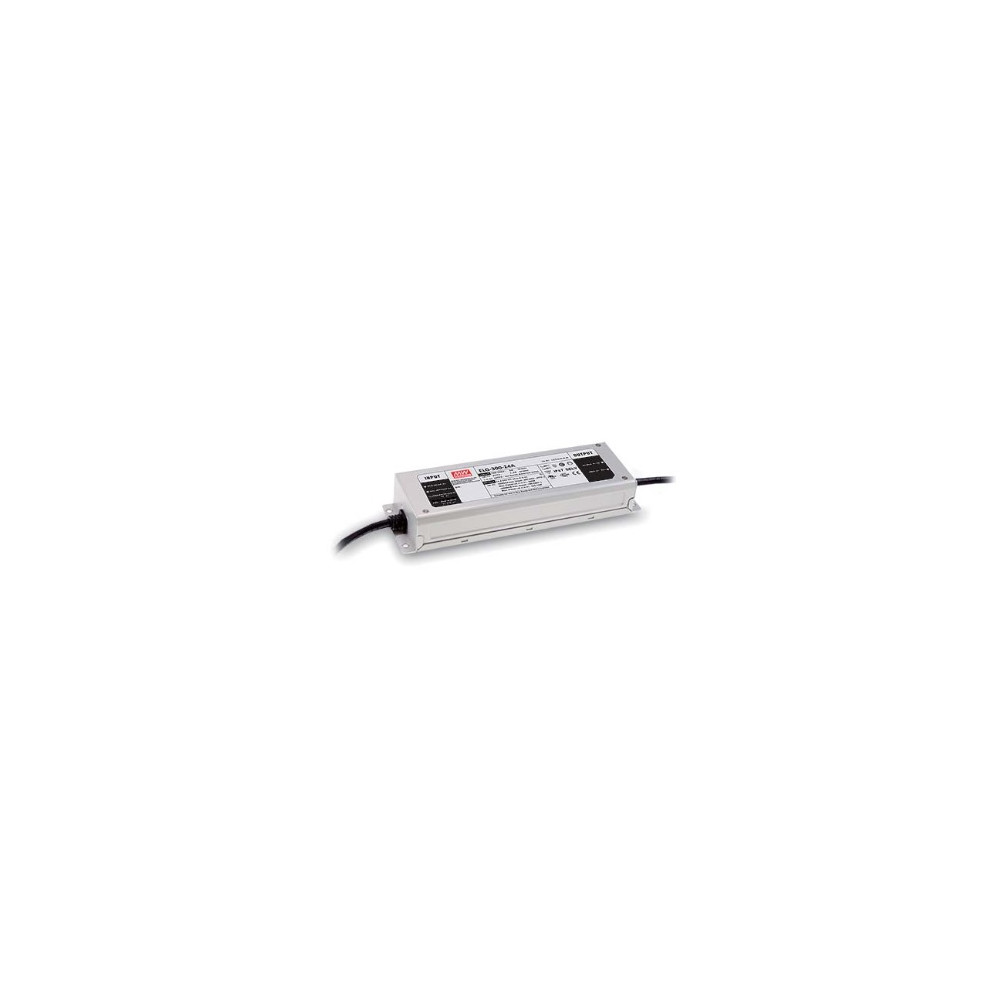 Impulsinis maitinimo šaltinis LED 24V 12.5A, reguliuojamas, PFC, IP67, MEAN WELL