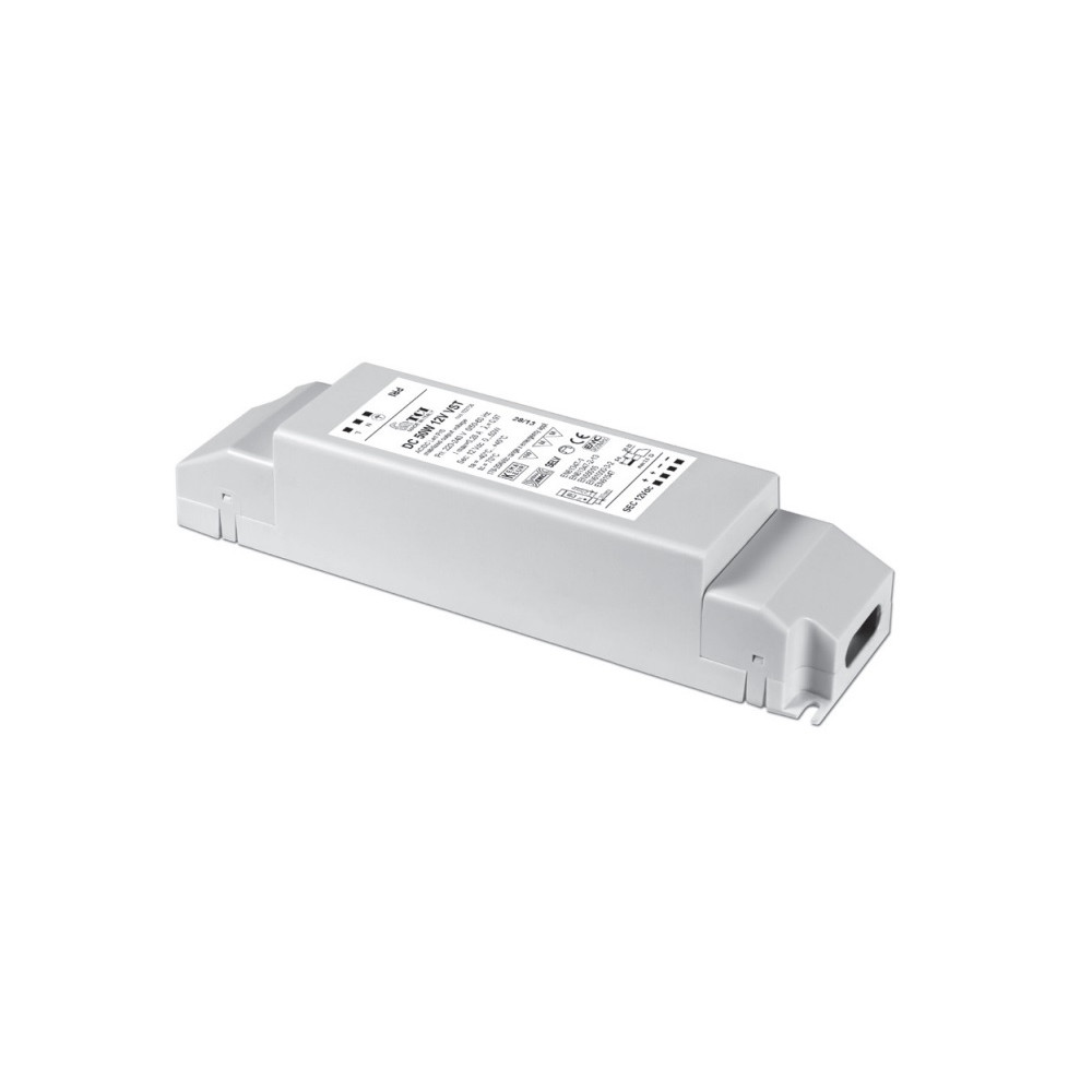 50W Impulsinis maitinimo šaltinis LED 12V 4.16A, IP20, TCI