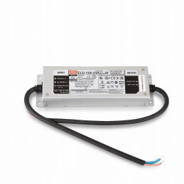 Impulsinis maitinimo šaltinis LED 24V 4A, reguliuojamas, PFC, IP65, MEAN WELL