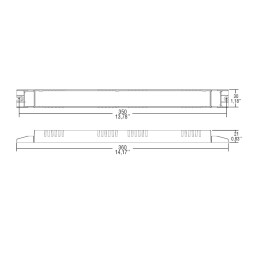 70W maitinimo šaltinis LED 24V 2.9A, PUSH-DIM, DALI2, TCI