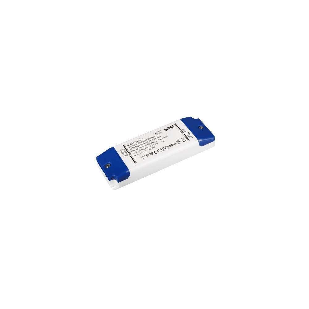 Impulsinis maitinimo šaltinis LED 24V 1.25A, valdomas TRIAC, IP20, 22x50x145mm, SELF