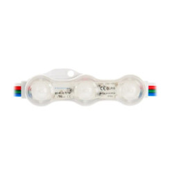 LED modulis, 12Vdc, 0.72W, SAMSUNG SMD, 160°, RGB, IP68, BERGMEN