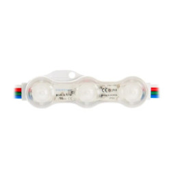 LED modulis, 12Vdc, 0.72W, SAMSUNG SMD, 160°, RGB, IP68, BERGMEN