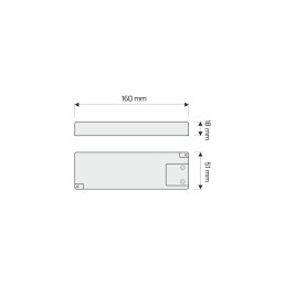 Impulsinis maitinimo šaltinis LED 12V 2.5A, 30W, su L813 jungtimis, Designlight