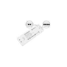 Impulsinis maitinimo šaltinis LED 12V 5A, 60W, su L813 jungtimis, Designlight