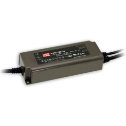 Impulsinis maitinimo šaltinis LED 24V 5A, valdomas DALI2, PFC, IP67, MEAN WELL