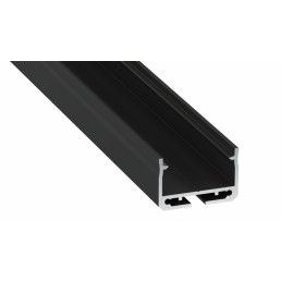 LED profilis SILEDA juodas, lakuotas, 3m