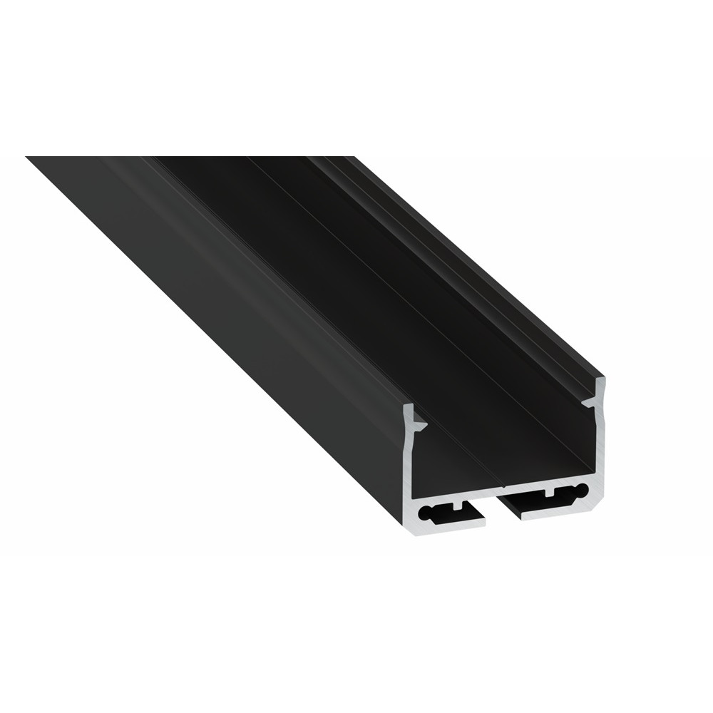 LED profilis SILEDA juodas, lakuotas, 3m