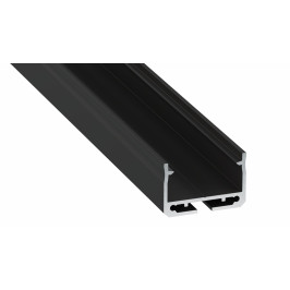 LED profilis SILEDA juodas, lakuotas, 3m