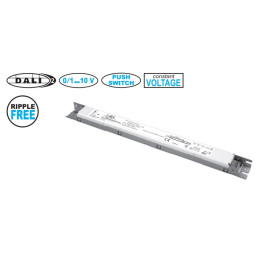 120W impulsinis LED šaltinis 24V 5A, PUSH-DIM, DALI2, TCI