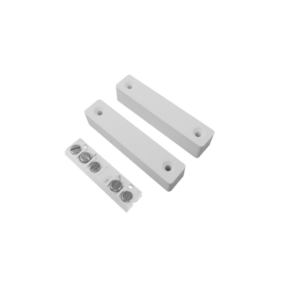 Magnetinis kontaktas išorinis, NC, 65x14x13mm, iki 20mm, baltas