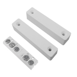 Magnetinis kontaktas išorinis, NC, 65x14x13mm, iki 20mm, baltas