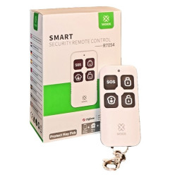 Išmanusis ZigBee 2 MQTT, TUYA nuotolinio valdymo pultelis apsaugos sistemai, WOOX