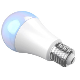 Lemputė LED E27, 230V, 10W, 806lm, 2700K - 6500K, CCT, RGB, išmanioji Zigbee 2 MQTT, TUYA