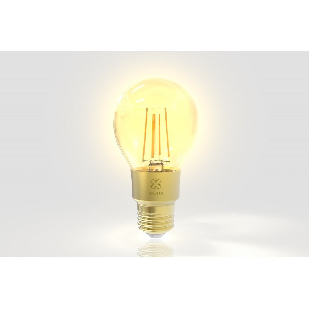 Lemputė LED filament E27, 230V, 6W, 650lm, 2700K, išmanioji Wi-Fi, valdoma programėle, TUYA, WOOX