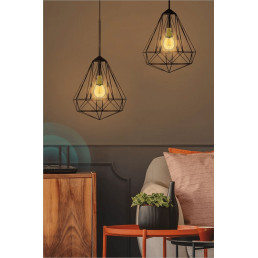 Lemputė LED filament E27, 230V, 6W, 650lm, 2700K, išmanioji Wi-Fi, valdoma programėle, TUYA, WOOX