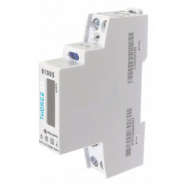 Elektros energijos matuoklis, vienos fazės, DIN, 50A, sertifikuotas MID, THORGEON