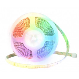 LED juostos komplektas su valdikliu ir maitinimu 12V, 24W, 5m, 210lm/ m, RGB+CCT, hermetiška IP64, išmanioji WiFi, TUYA ...