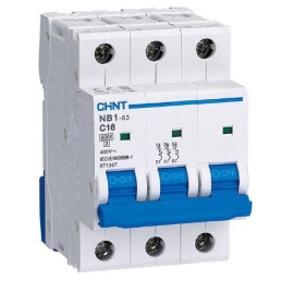 AUTOMATINIS JUNGIKLIS NB1-63,C3P 16A, CHINT