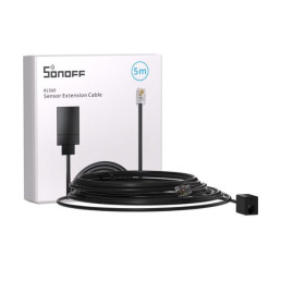 Jutiklio prailginimo laidas RL560, 5m, RJ9, 4P4C, SONOFF
