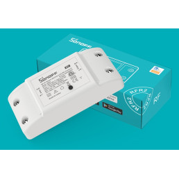 Išmanusis jungiklis, 230VAC, 2200W, RFR2, 1-kanalo, valdomas Wi-Fi ir RF, Sonoff