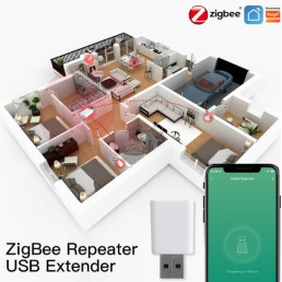 ZigBee signalo kartotuvas, USB, TUYA / Smart Life