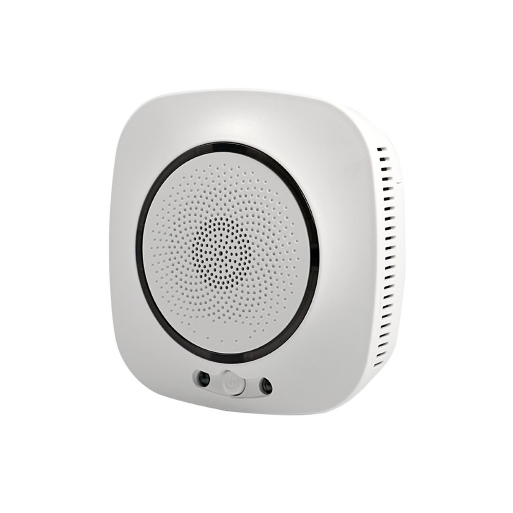 Išmanus, Wi-Fi smalkių (anglies monoksido) jutiklis su sirena, 230Vac, Wi-Fi, TUYA / Smart Life