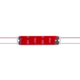 LED modulis 12V 1.5W, 186lm, šaltai balta 6500K, 170°, IP67, LEMLUX