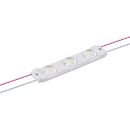 LED modulis 12V 1.5W, 186lm, šaltai balta 6500K, 170°, IP67, LEMLUX