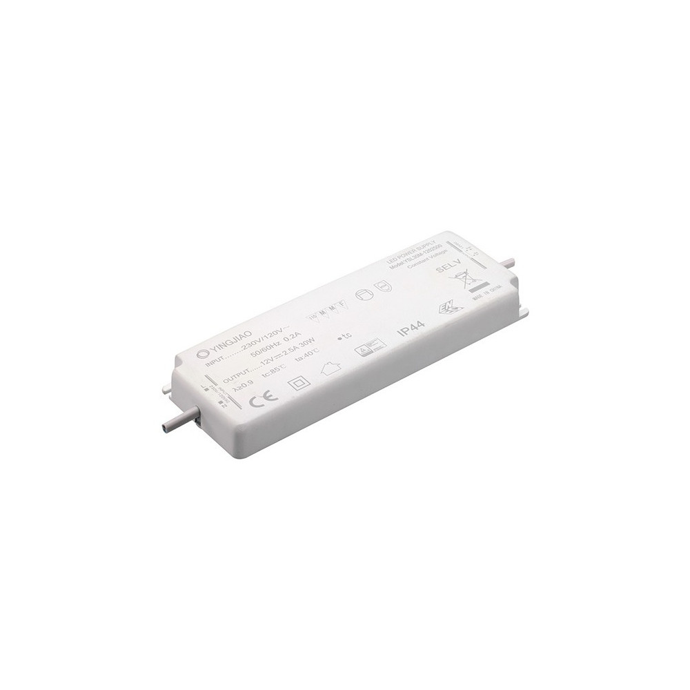 30W impulsinis LED maitinimo šaltinis 24V 1.25A, 18x51x158mm, IP44