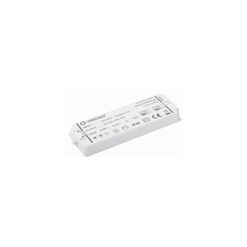 100W impulsinis LED maitinimo šaltinis 12V 8.33A, 18x51x158mm, IP44