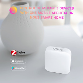 Išmanusis ZigBee belaidis jungiklis LZ4, TUYA / Smart Life, NOUS