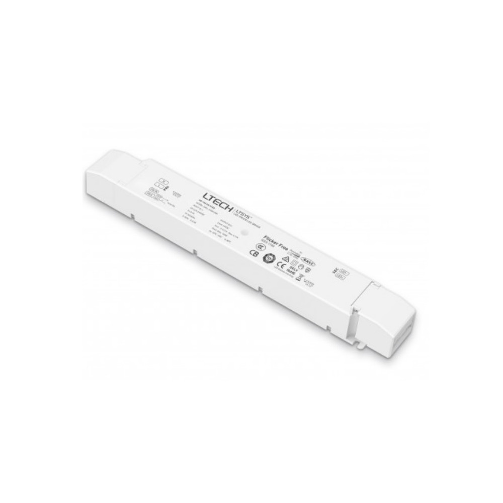 100W LED maitinimo šaltinis 24V, 4.17A, DALI DT8, PUSH-DIM, PWM tipo išėjimas, SELV, LTECH
