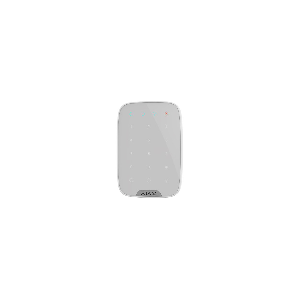 Keypad bevielė sensorinė klaviatūra, balta, Ajax